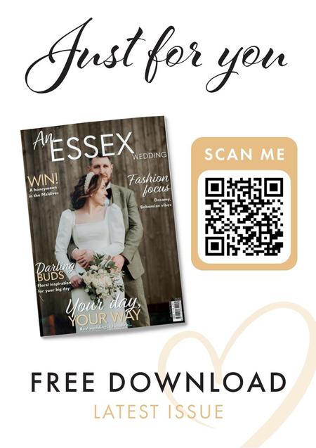 View a flyer to promote An Essex Wedding magazine