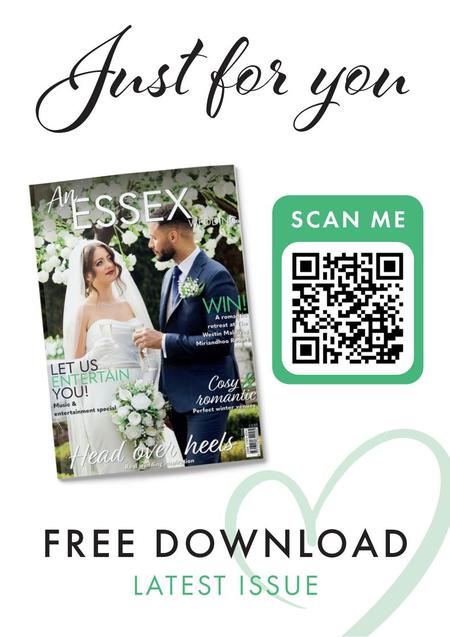 View a flyer to promote An Essex Wedding magazine