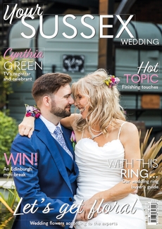 Cover of the February/March 2025 issue of Your Sussex Wedding magazine