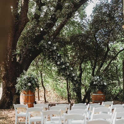 Woodland weddings at Braxted Park