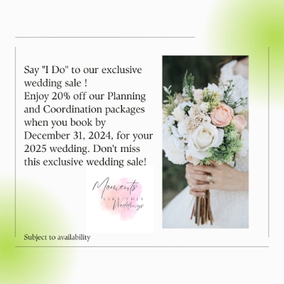 Wedding News: Last few days for 20 per cent off sale!