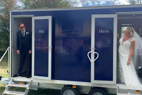 His & Hers Luxury Toilets